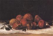 Gustave Courbet Still-life oil painting artist